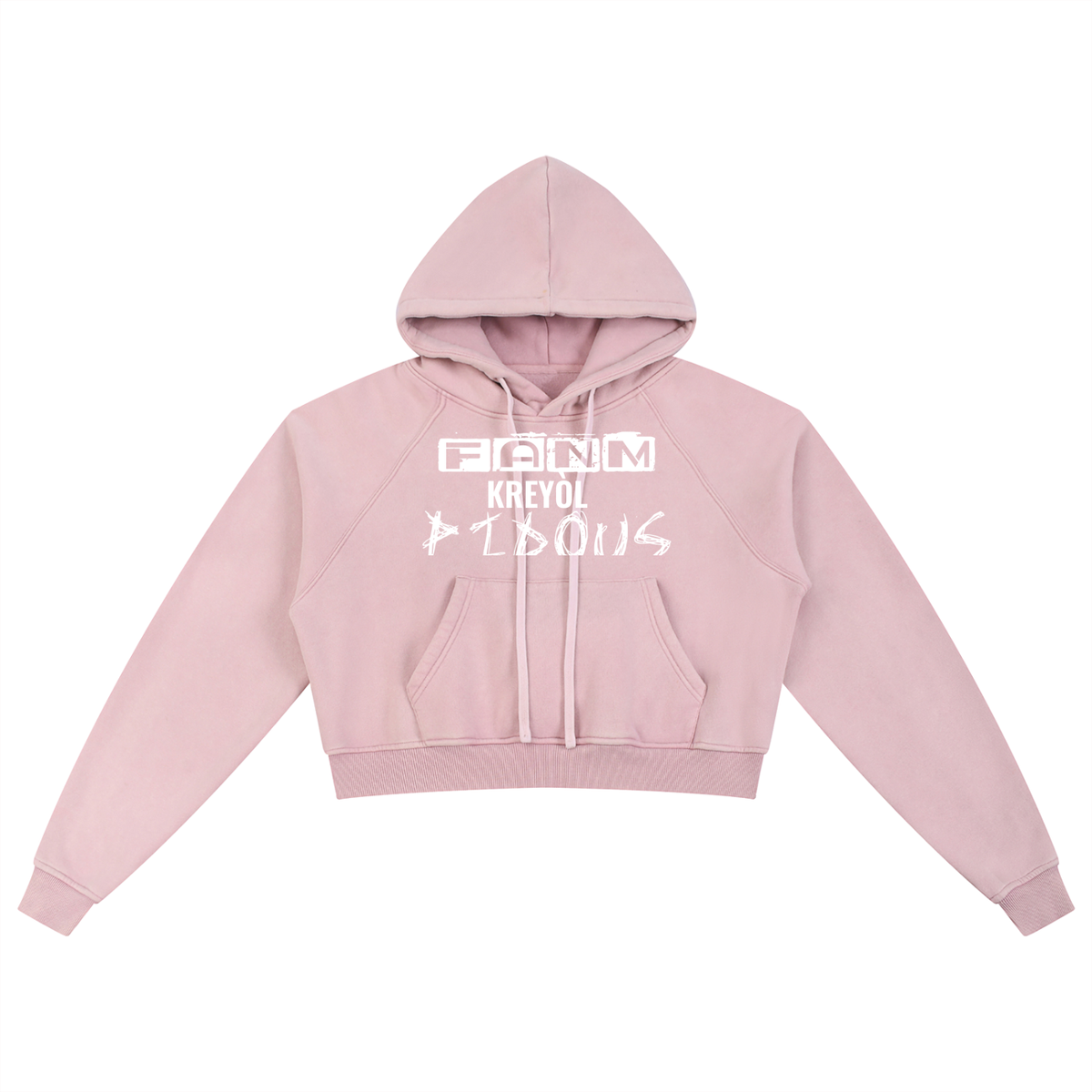 WR Female Cropped Hoodie