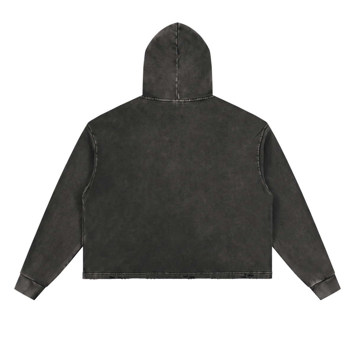 WR DRIP 509 rayed-Hem Hoodie