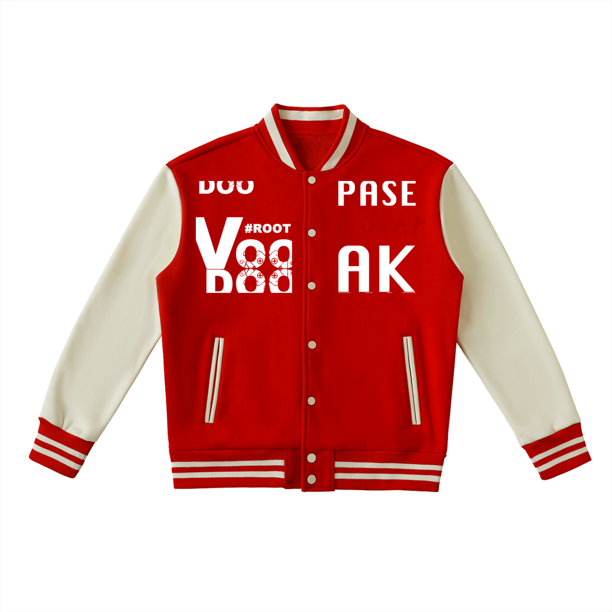 WR Retro Varsity Graphic Bomber Jacket