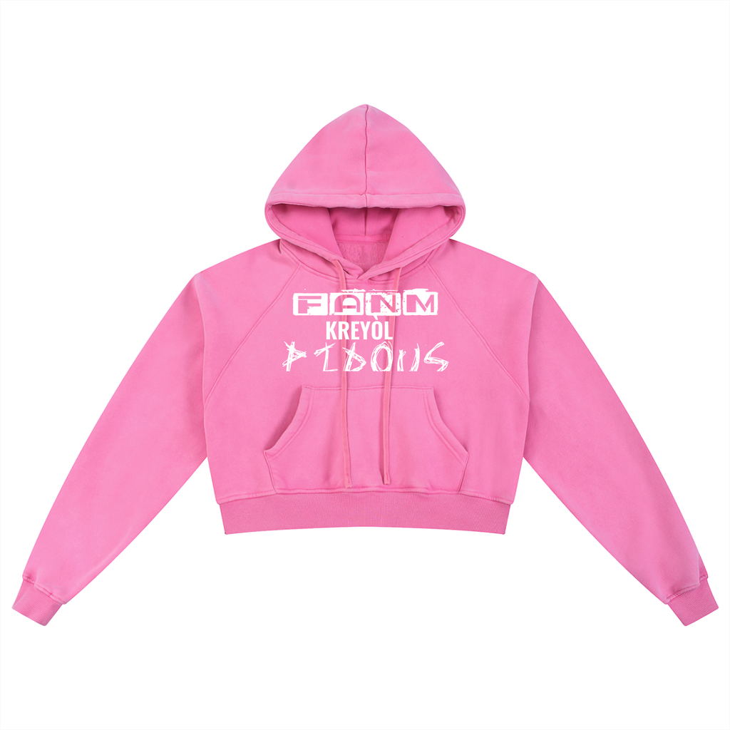 WR Female Cropped Hoodie