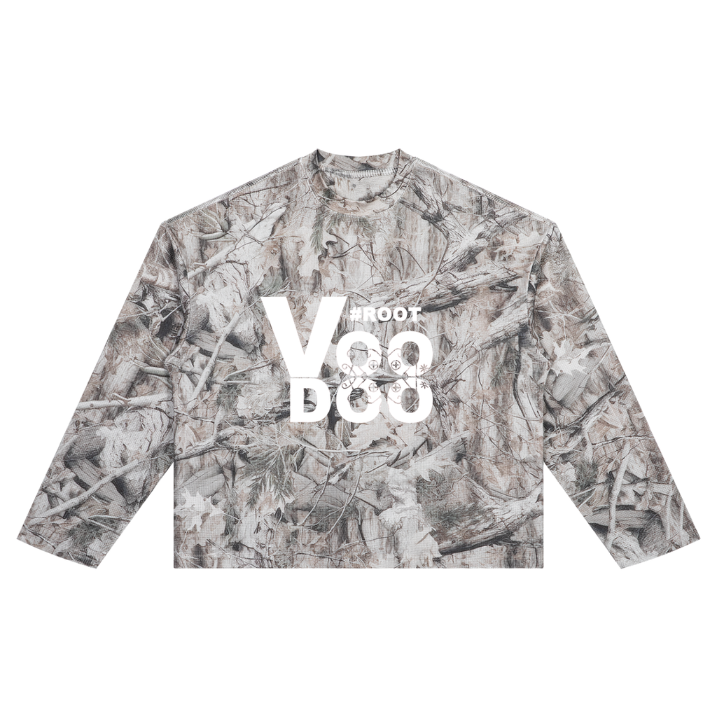WD ROOT Camo Long-Sleeve Tee