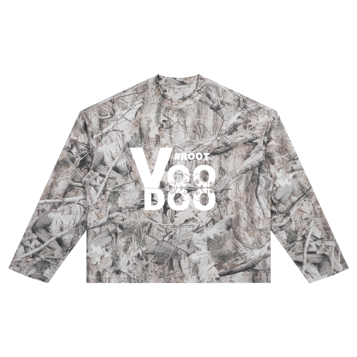 WD ROOT Camo Long-Sleeve Tee