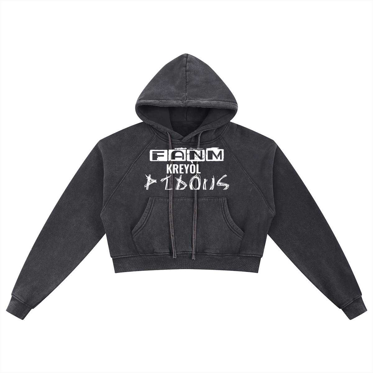 WR Female Cropped Hoodie