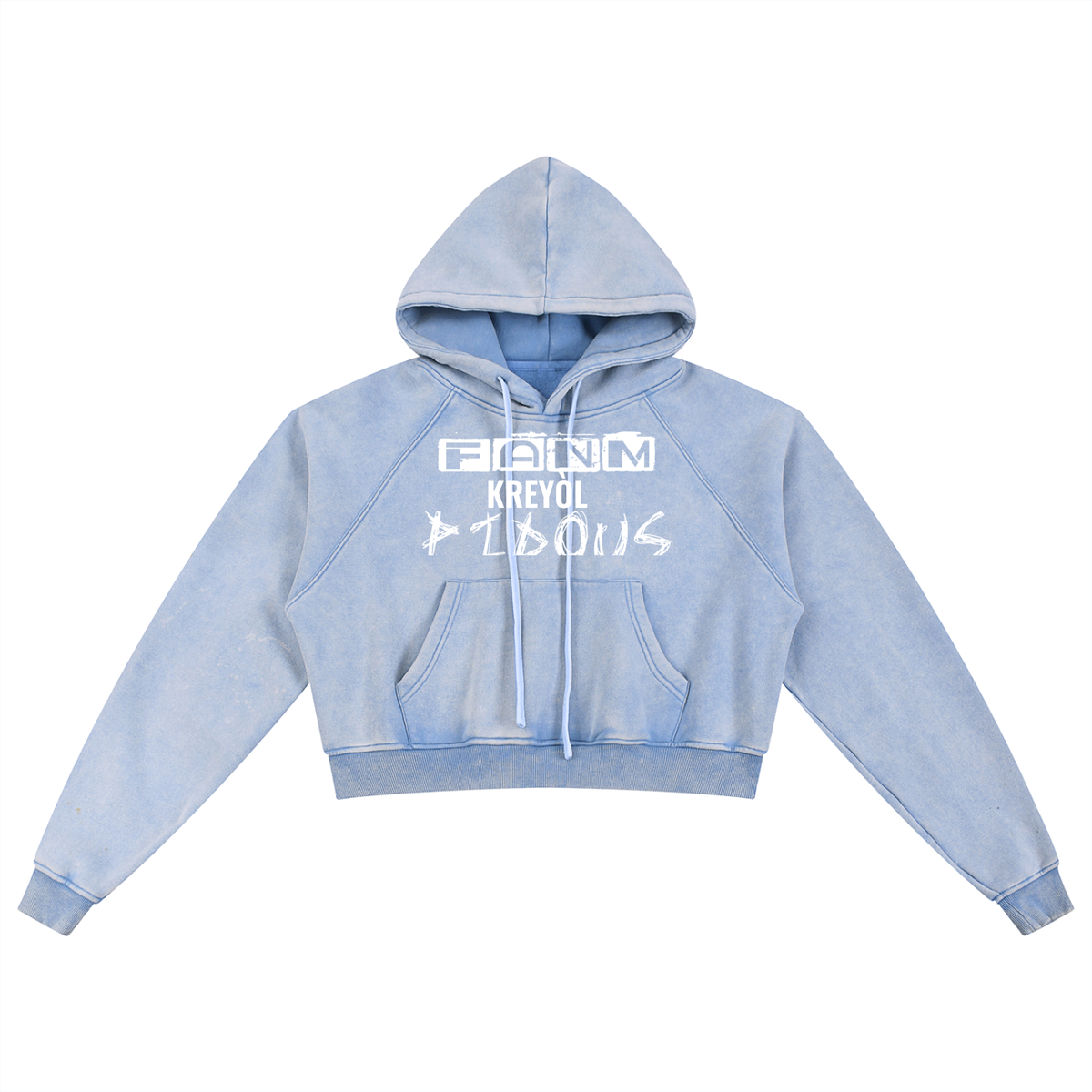 WR Female Cropped Hoodie