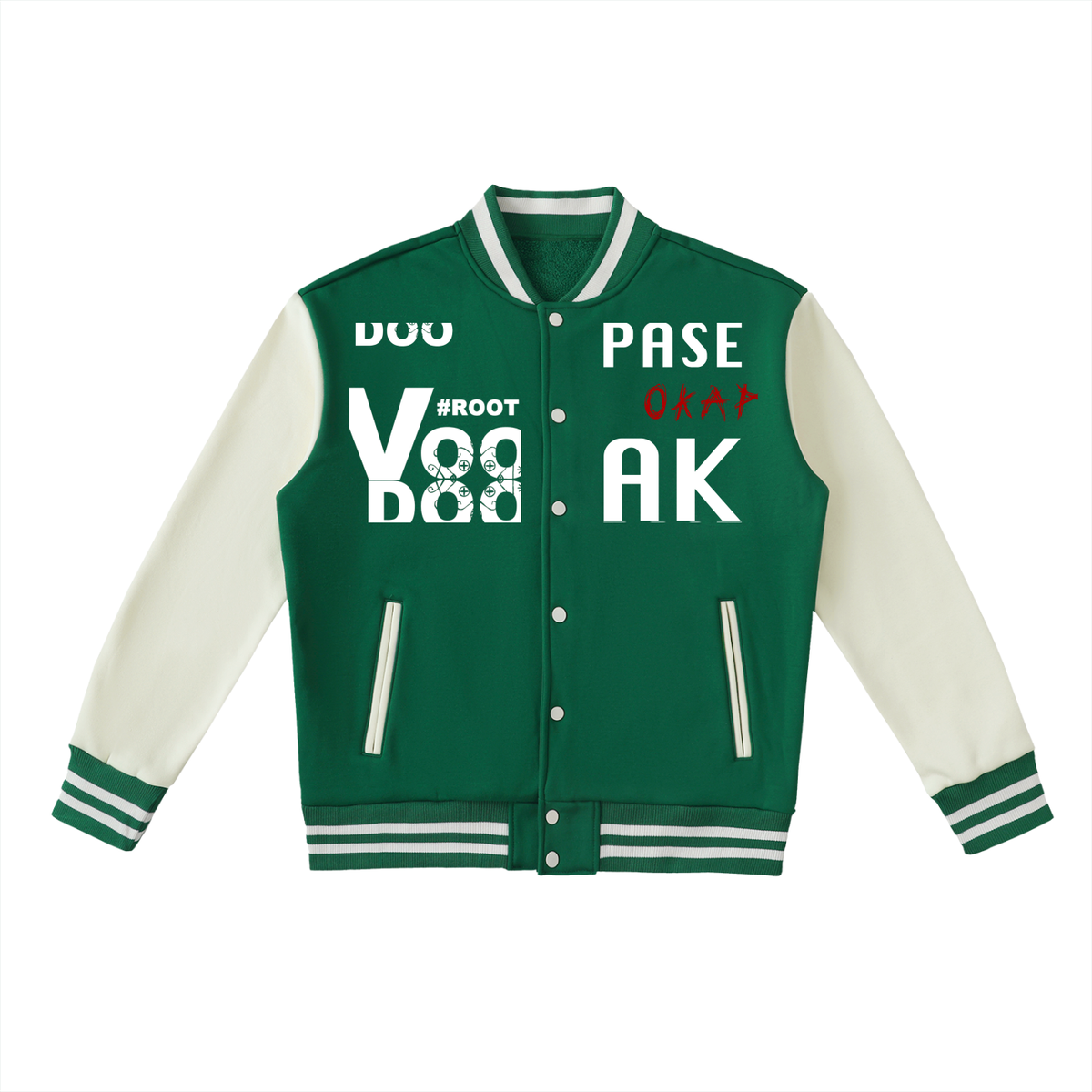 WR Retro Varsity Graphic Bomber Jacket