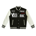 WR Retro Varsity Graphic Bomber Jacket